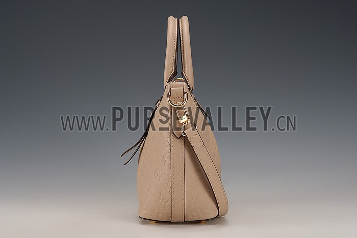 Louis Vuitton Mazarine Empreinte PM Bag Beige