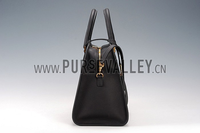 Saint Laurent Monogram Cabas Medium Black Bag