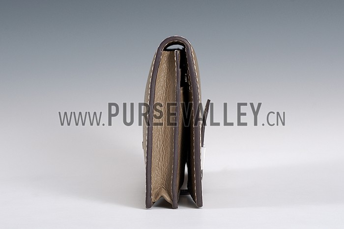 Hermes Bearn Wallet Etoupe Grey 608077