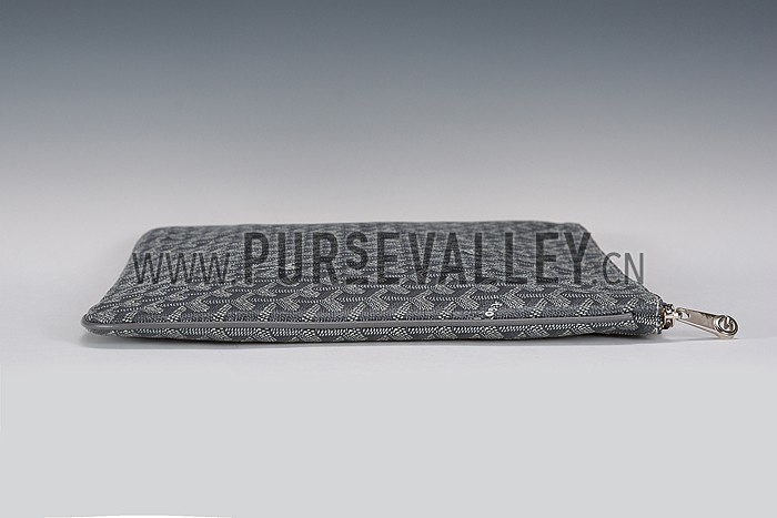 Goyard Large Pouch Grey