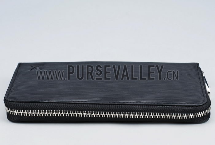 Louis Vuitton Zippy Wallet Black Epi Leather