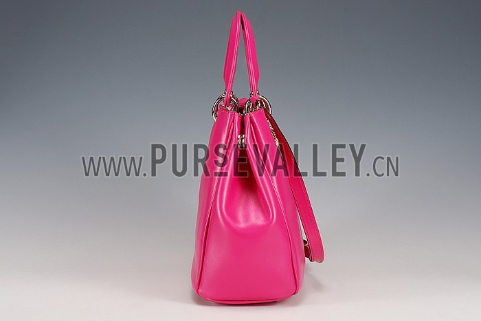 Diorissimo Medium Fuchsia City Bag