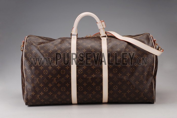 Louis Vuitton Keepall 60 with shoulder strap