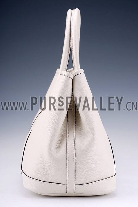 Hermes Garden Party Tote White