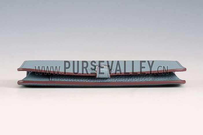 Hermes Dogon Wallet Etain Grey 608076