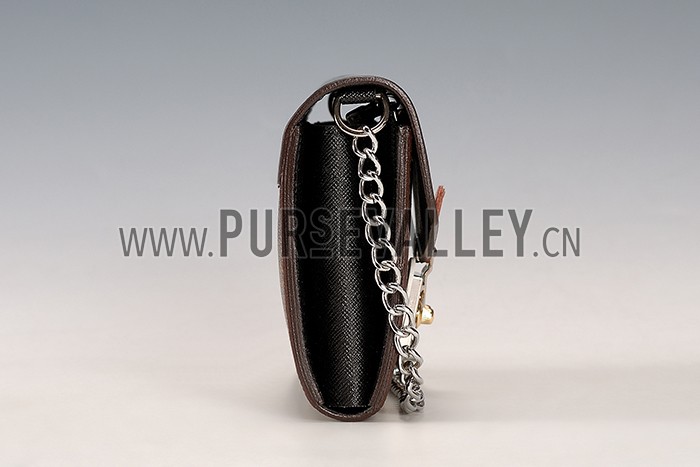 Louis Vuitton Tribal Mask Chaine Wallet Black