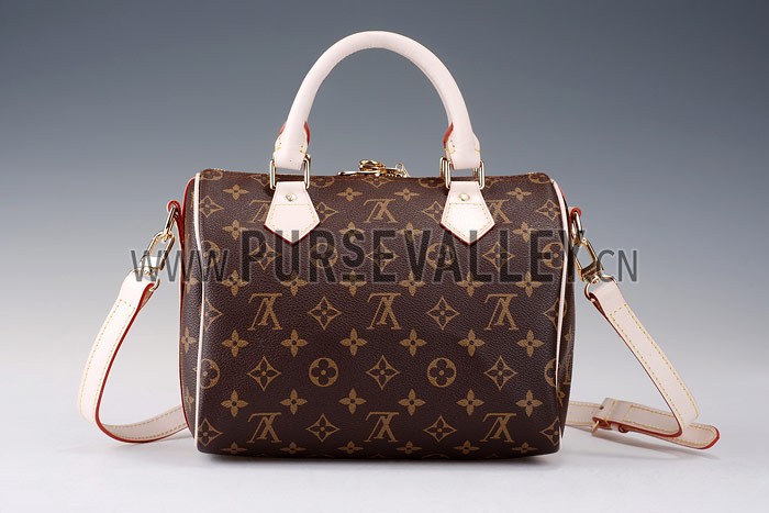 Louis Vuitton Monogram Speedy 25 with Shoulder Strap