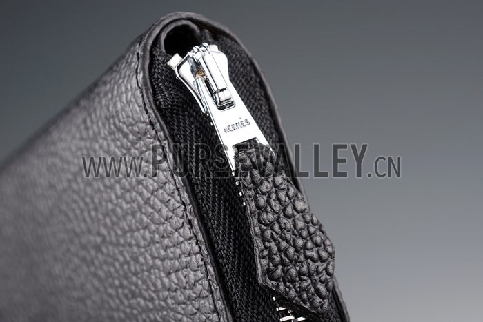 Hermes Azap Long Wallet Black