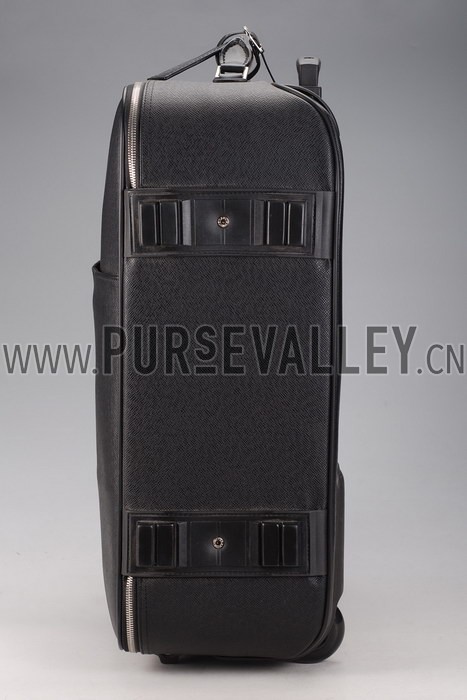 Louis Vuitton Pegase 55 Black Taiga