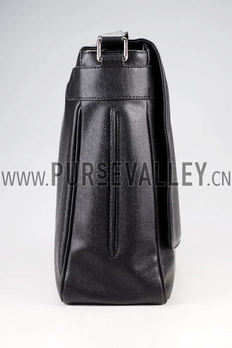 Louis Vuitton Roman GM Taiga Leather Black