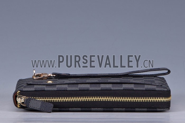 Louis Vuitton Damier Graphite Mini iPad Clutch with Hand Strap