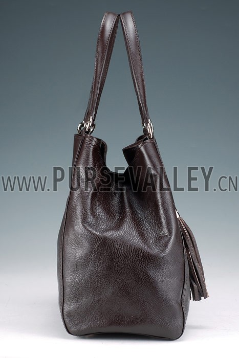 Gucci Soho Medium Shoulder Bag Dark Brown