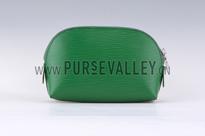 Louis Vuitton Epi Leather Cosmetic Case Green