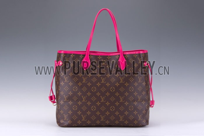 Louis Vuitton Monogram Neverfull GM Indian Rose