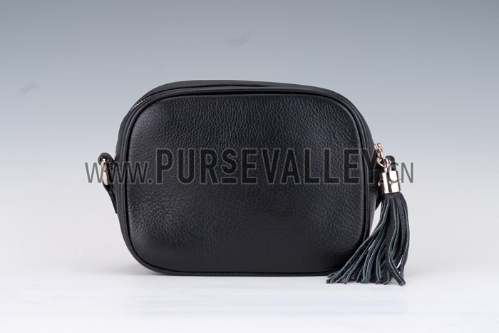 Gucci Soho Disco Shoulder Strap Bag Black