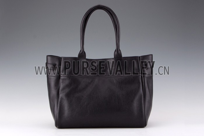 Mulberry Bayswater Black Leather Tote
