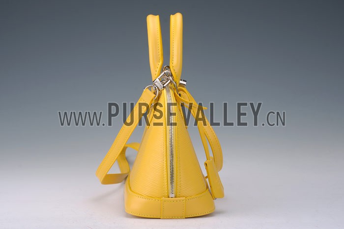 Louis Vuitton Alma PM Epi Leather Yellow