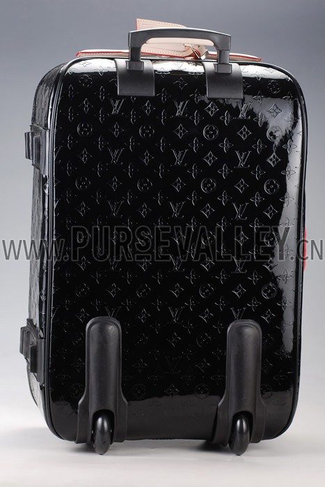 Louis Vuitton Black Vernis Pegase 55