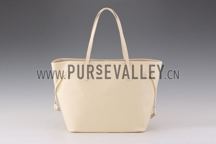 Louis Vuitton Neverfull MM Epi Leather Beige