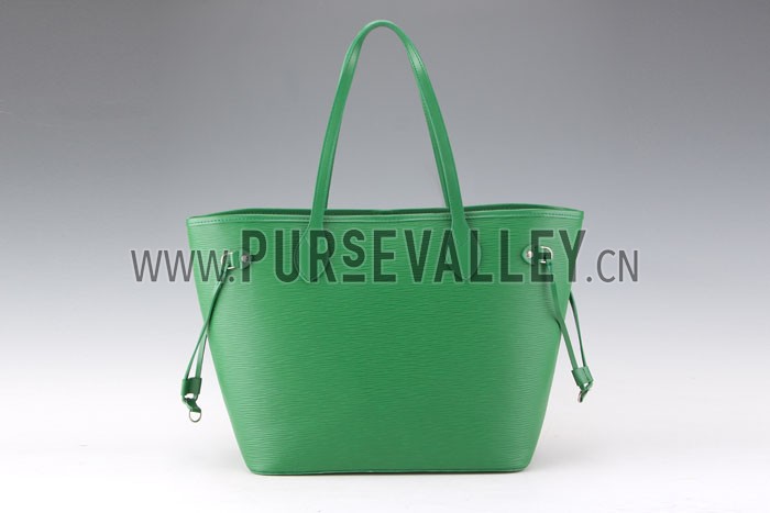 Louis Vuitton Neverfull MM Epi Leather Green