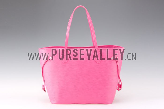 Louis Vuitton Neverfull MM Epi Leather Pink