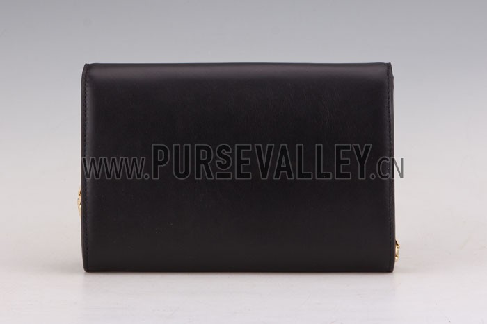 Louis Vuitton Chain Louise Clutch Black