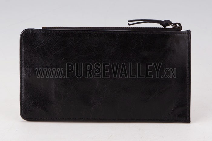 Balenciaga Giant Envelope Wallet Black