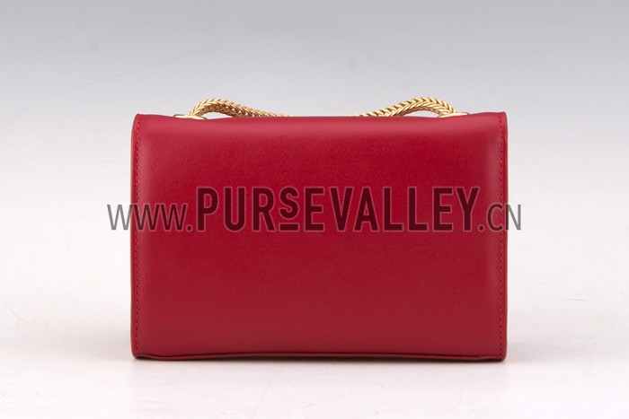Saint Laurent Cassandre Tassel Red Shoulder Bag