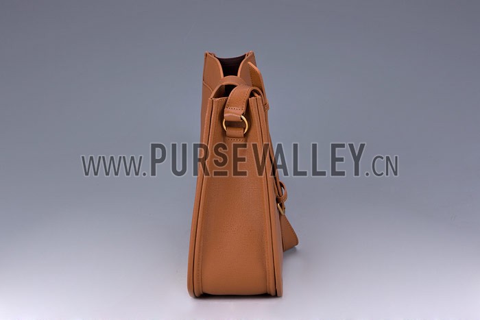 YSL Cabas Shoulder Bag Tan