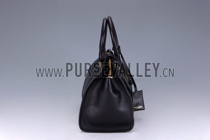YSL Cabas Medium Doctors Bag Black