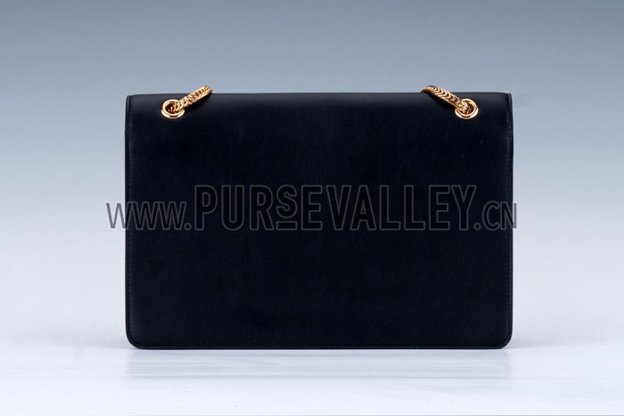 YSL Betty Medium Chain Shoulder Bag Black-White