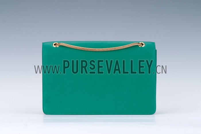 YSL Betty Medium Chain Shoulder Bag Green