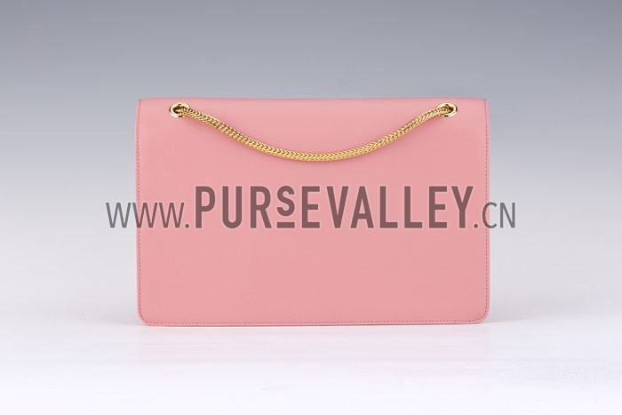 YSL Betty Medium Chain Shoulder Light Pink