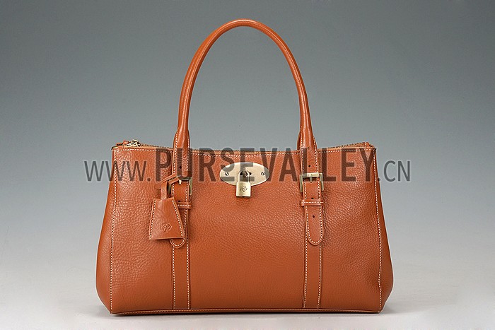 Mulberry Bayswater Double Zip Tote Oak 607707