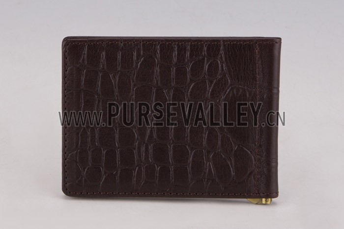 Mulberry Bill Holder Dark Brown