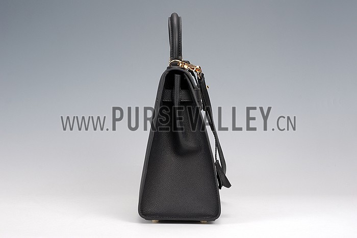 Hermes Kelly 28 Black 608142