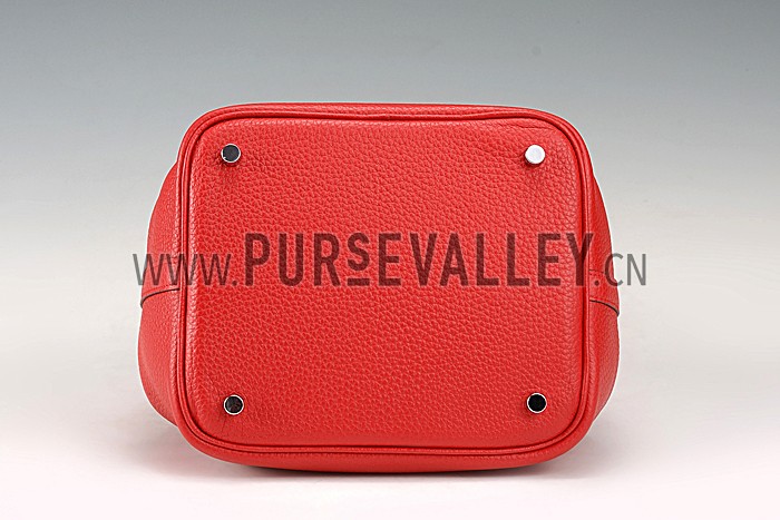 Hermes Picotin MM Red 607502