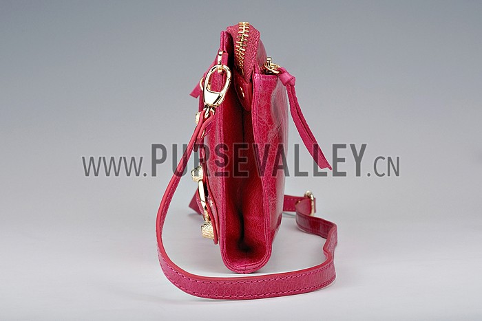 Balenciaga Clutch Rubisse With Gold Hardware 607840