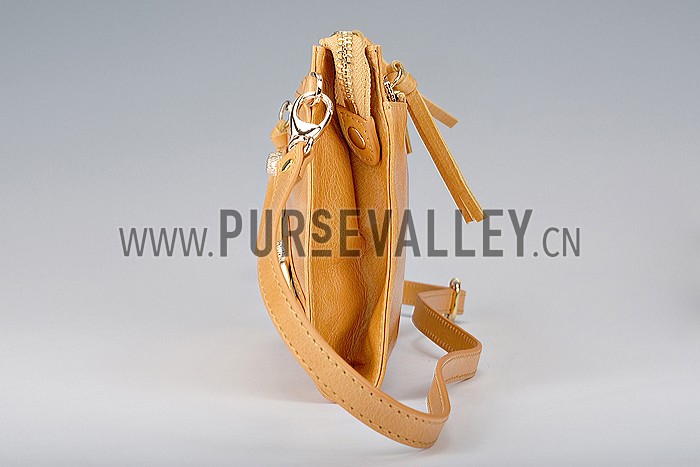 Balenciaga Clutch Marigold With Gold Hardware 607841