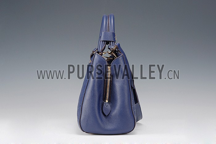 Louis Vuitton Montaigne Empreinte BB Dark Blue 607867