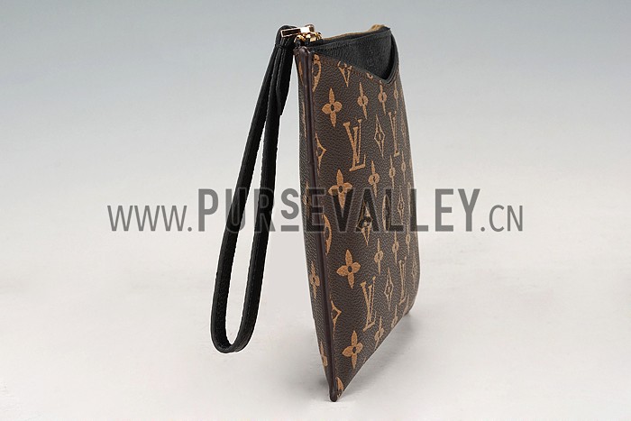 Louis Vuitton Pochette Pallas Monogram Black 607544