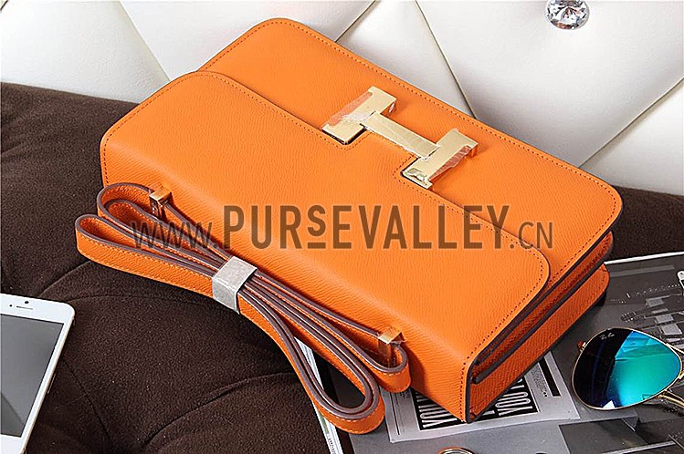 Hermes Constance Elan Orange 608124