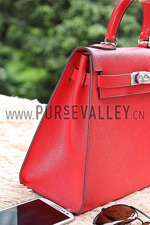 Hermes Kelly 28 Red 608160