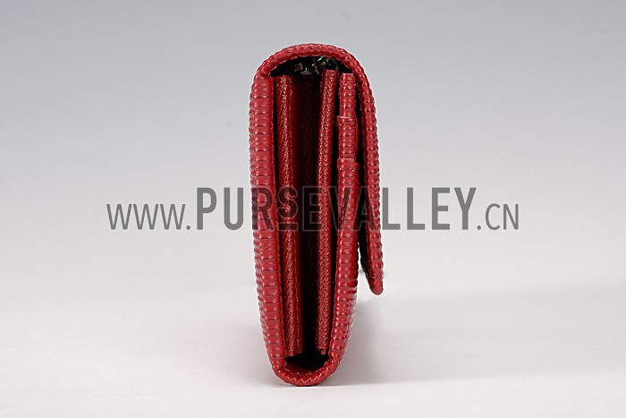 Louis Vuitton Red Epi Leather Sarah Wallet