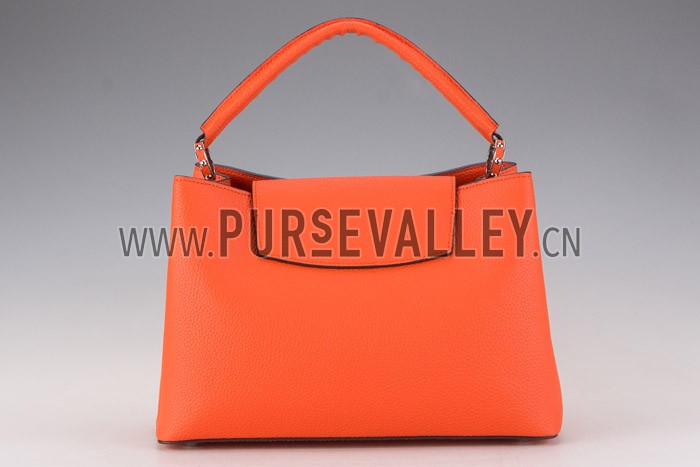 Louis Vuitton Capucines Orange
