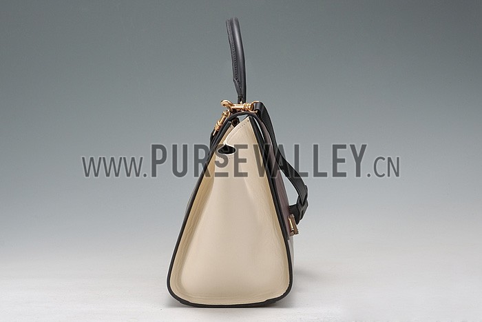 Celine Trapeze Beige Bag 607302