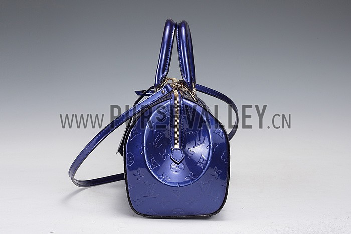 Louis Vuitton Monogram Vernis Montana Blue 607365