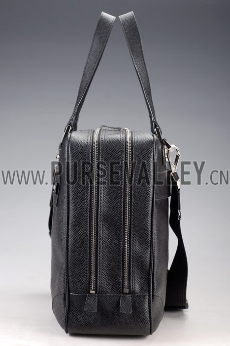 Louis Vuitton Alexander Taiga Leather Black