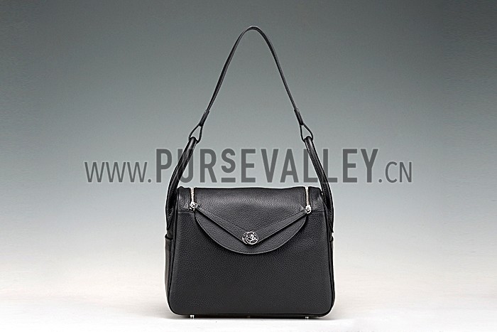 Hermes Lindy 30 Black Bag 607469