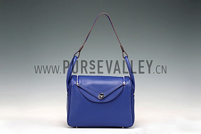 Hermes Lindy 30 Dark Blue Bag 607470